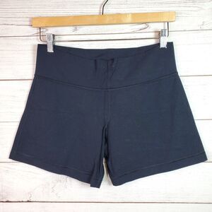 Lululemon Train Times Short 4" Inseam Black Women's Size 6